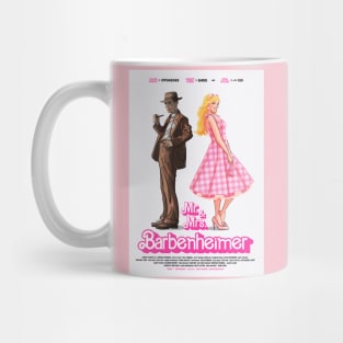 Mr. & Mrs. Barbenheimer (movie poster) Mug